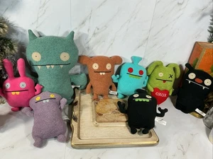 Lote de 8 muñecas feas de peluche ~ TODAS CON ETIQUETAS ~ 13”-8”~ Ice Bat- Chuckanucka- Babo- - Imagen 1 de 12