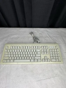 Apple Macintosh M2980 Apple Design Keyboard Tested Works Vintage - Picture 1 of 8