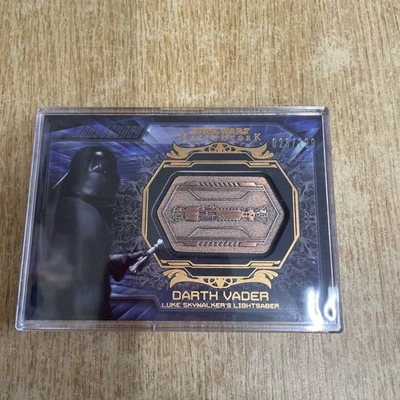 2015 Star Wars Masterwork Bronze Medallion Darth Vader 023/129 - Image 1 of 4