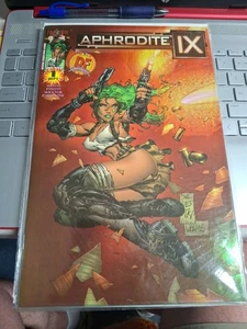 APHRODITE IX #1 SILVESTRI Chrome Dynamic Forces Sealed COA 1129/3000 First Issue - Bild 1 von 7