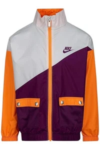 Nike Kid's Boy Packable Wind Jacket Atomic Orange - Picture 1 of 1
