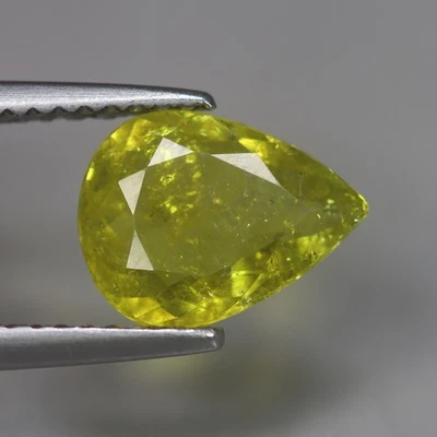 1,48 Cts_El mejor color_turmalina amarilla sin calentar 100 % natural Foto 1 de 3