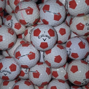 24 gebrauchte Callaway Chrome Soft Truvis Red Golfbälle 3A Klasse AAA - Bild 1 von 8