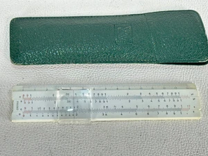 A.W.Faber Castell 67/91 Rechenschieber -Stab original Box L=15,5 cm - Photo 1/6