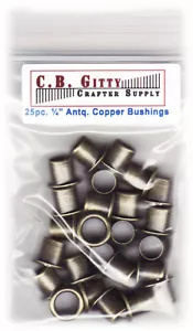25 Stck. Antik Messing 1/4" Vintage-Stil Gitarren-Tuner Buchsen/Beschläge - Bild 1 von 3