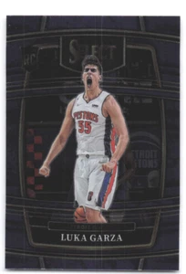 2021-22 Panini Select - Concourse #22 Luka Garza Blue Rookie (RC) - Picture 1 of 2