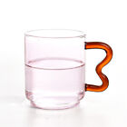 Tasse à café Aurora verre à facettes colorées dégradé vaisselle vaisselle 12 oz cadeau fille