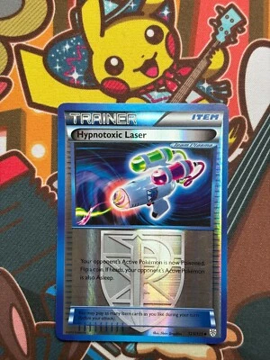 Hypnotoxic Laser Reverse 123/135 Plasma Storm englisch Pokemon Karten NM - Bild 1 von 2