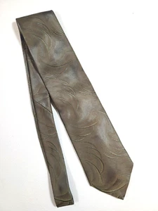 Corbata Clotherie Phoenix Hombre Cuello 100% Seda Punta Marrón Formato Hecha en Italia - Imagen 1 de 8