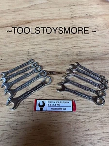 CRAFTSMAN IGNITION WRENCH SET SAE & METRIC MIDGET 10 PC SET - Picture 1 of 3
