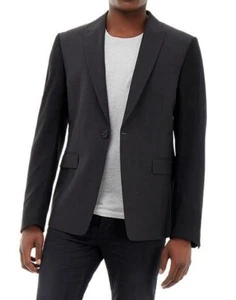 $700 Designer DIESEL BLACK GOLD Men's JEIGHT Contrast Sleeve Coat Jacket 50IT - Picture 1 of 10