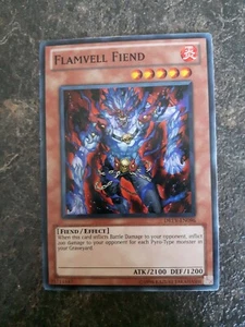 Flamvell Fiend Effect YuGiOh Card DREV-EN096 - Picture 1 of 2