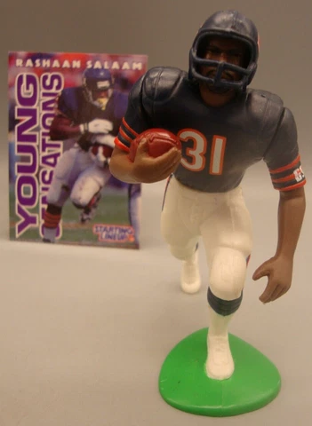 1996 LOOSE STARTING LINEUP SLU FIGURE RASHAAN SALAAM CHICAGO BEARS Cover