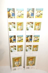 2002 USPS 2 BOOKS OF 20 AMERICAN TREASURES 37c STAMPS MARY CASSATT FV=$14.80 - Picture 1 of 4