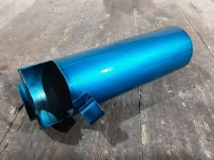 Honda CB450K1 Right Front Fork Cover AZ Blue, Genuine NOS - Picture 1 of 7