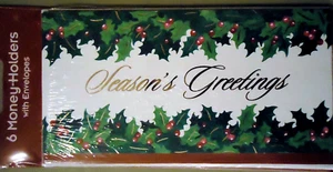 PAPER MAGIC GROUP Christmas Money Holders with Envelopes - 6ct - Picture 1 of 2