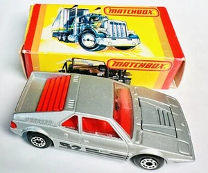 1981 Matchbox Lesney #52 BMW MI Silver with Red Interior M.1. 1:55 Scale w Box - Picture 1 of 6