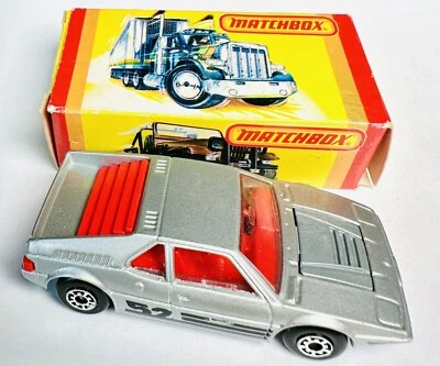 1981 Matchbox Lesney #52 BMW MI Silver with Red Interior M.1. 1:55 Scale w Box - Image 1 of 4