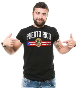 Puerto Rico National Flag Shirt Puerto Rico Patriotic Shirt Puerto Rican Gifts - Picture 1 of 8