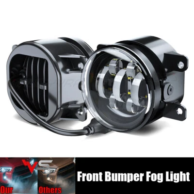 Pair Clear Lens Front Bumper Fog Light Lamp For LINCOLN NAVIGATOR 2007-2014 - Image 1 of 4