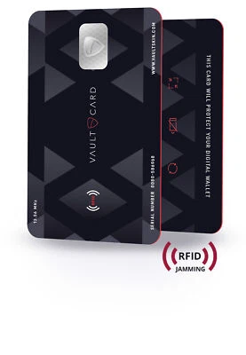 VAULTCARD - RFID Blocking Card / High Performance Protection from Kickstarter - Image 1 of 4