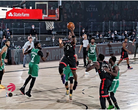 OG Anunoby Toronto Raptors Unsigned 2020 Eastern Conference Semifinals Photo Cover