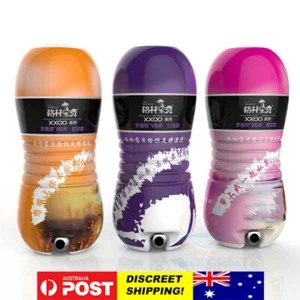 Male Masturbator Silicone Cup Masturbation Machine Oral Sex Anal Vagina Sex Doll - Picture 1 of 18