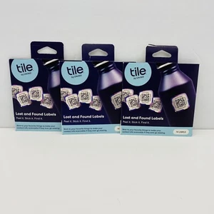 Tile By Life 360 - Lost and Found Labels - Pack Of 10 - BRAND NEW Lot Of 3 - Picture 1 of 2