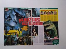 Jurassic Park T-Rex clippings Germany 1990s