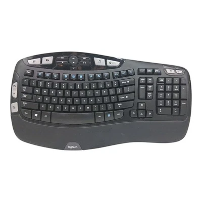 ULTIMATE Gaming Keyboard! Logitech K350 Wireless Black - Ergonomic Design - Image 1 of 4