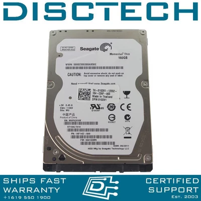 Seagate Momentus ST160LT016 160GB SATA Hard Disk Drive - Image 1 of 2