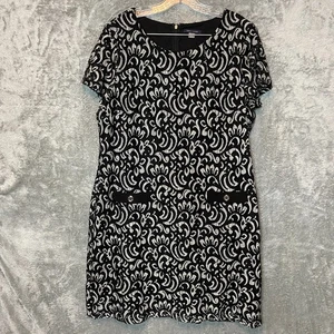 Tommy Hilfiger Women Classic Eyelet Lace Floral Formal Occasion Shift Dress 18 - Picture 1 of 13
