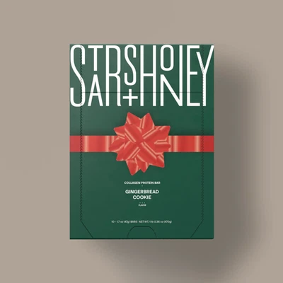 Barra de proteína de colágeno STARS + MIEL galleta de pan de jengibre - PACK DE 30 CADUCIDAD 01/2027 Foto 1 de 2