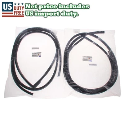 NUEVA PUERTA TRASERA RESISTENTE AL CLIMA IZQUIERDA/DERECHA AJUSTE NISSAN DATSUN 510 1600 BLUEBIRD SSS 1968-73 Foto 1 de 4