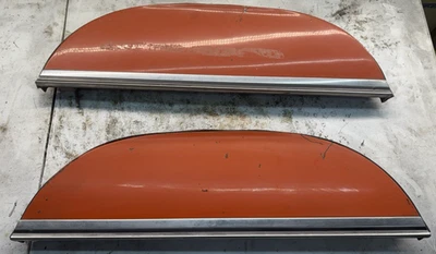 PAR DE FALDONES GUARDABARROS TRASERO PONTIAC LEMANS TEMPEST GTO 1970 1971 1972 486323 486324 Foto 1 de 4