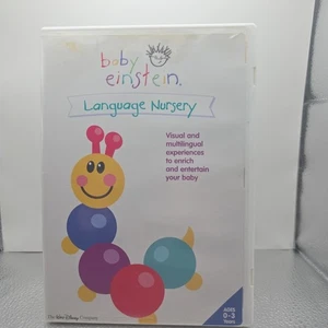 Baby Einstein DVD Language Nursery Walt Disney Kids Educational Rare Vintage  - Picture 1 of 3