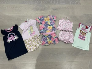 Girls Size 2 Bundle Of 5 Pyjamas Barbie, Unicorn, Paw Patrol, Bonds - Picture 1 of 6