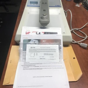 Used X-rite 361T Tabletop Transmission Densitometer Certificate Of Calibration - Picture 1 of 18