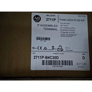 Allen Bradley 2711P-B4C20D Panelview Pl 400 HMI Touch 24VDC 25W AB US Free Tax - Picture 1 of 7