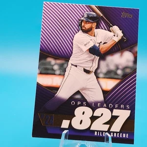 Riley Greene 2025 Topps Series 2 OPS Leaders Insert Detroit Tigers #OPS-24 - Bild 1 von 2