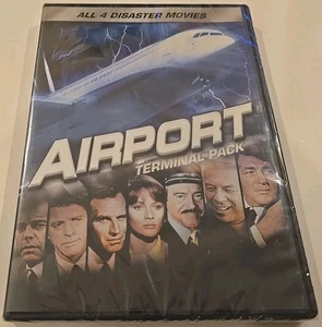 AIRPORT Terminal Pack DVD Disaster Drama ALL 4-Movie Collection BRAND NEW SEALED - Imagen 1 de 2
