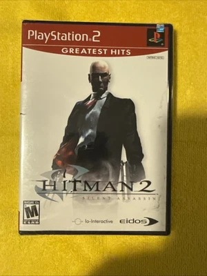 Hitman 2: Silent Assassin Greatest Hits (Sony PlayStation 2, 2003) New Sealed - Image 1 of 2
