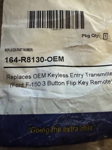 Genuine Ford OEM Flip Key 3-Button Remote F150 F250 Maverick 164R8130 - Picture 1 of 3