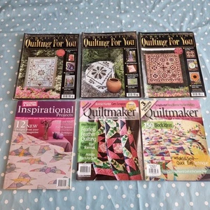 Various Quilting & Patchwork Magazines Bundle X6 - Foto 1 di 7