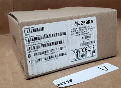 NEW ZEBRA  ZQ310 ZQ320 MOBILE PRINTER IN ORIGINAL BOX ZQ32-A0W01R0-00 ! N758 V - Image 1 of 3