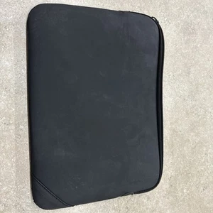 GOOGLE 12" LAPTOP TABLET ZIPPERED SLEEVE CASE BLACK - Picture 1 of 4