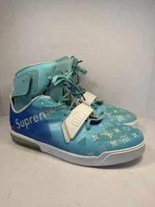 Supreme Louis Vuitton Shoes Men’s Size 14 Blue - Picture 1 of 8