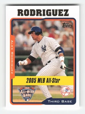 2005 Topps Updates & Highlights #UH176 Alex Rodriguez Near Mint or Better - Image 1 of 2
