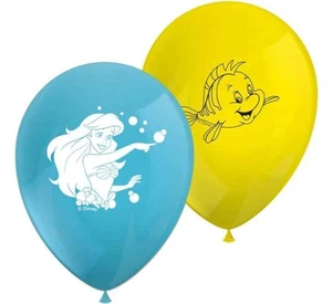 Ariel Curious (The Little Mermaid) Printed Latex Balloons (Pack of 8) - Picture 1 of 1