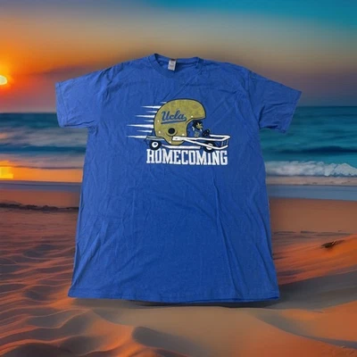 UCLA Bruins Logo Homecoming Weekend Football Shirt Small Blue NCAA Official New - Image 1 of 4